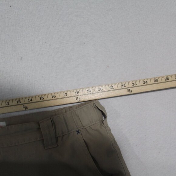 Wrangler Authentic Men Tan Hybrid Shorts Casual Size Size 40 - Picture 3 of 10